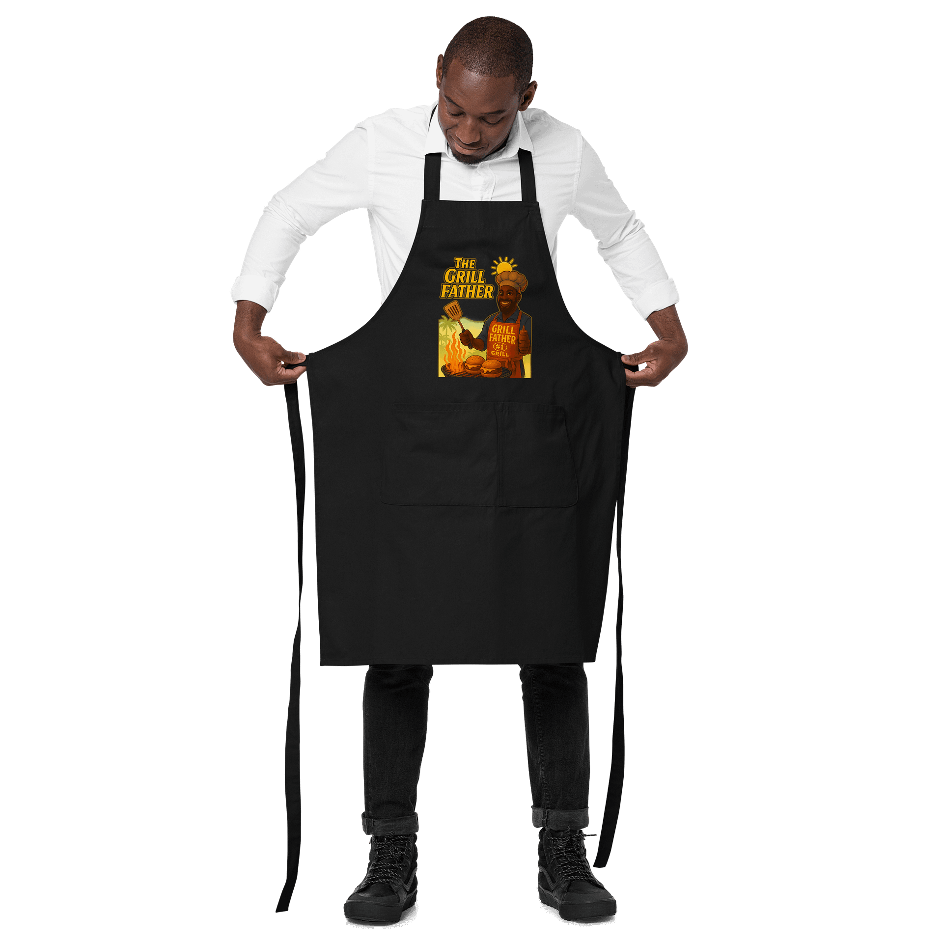 Grill Father's Organic Cotton Apron product image (4)
