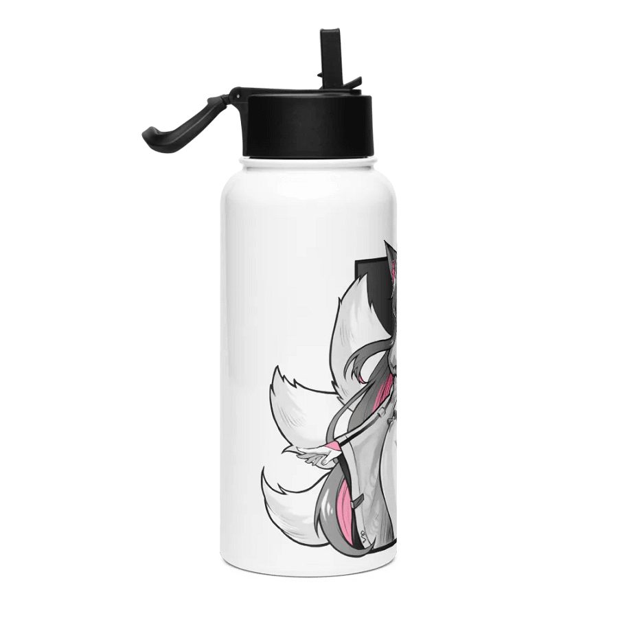 Aizuke Kitsune Stainless Steel Water Bottle product image (4)