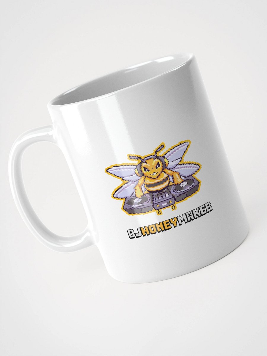 8 Bit Logo White Glossy Mug product image (8)
