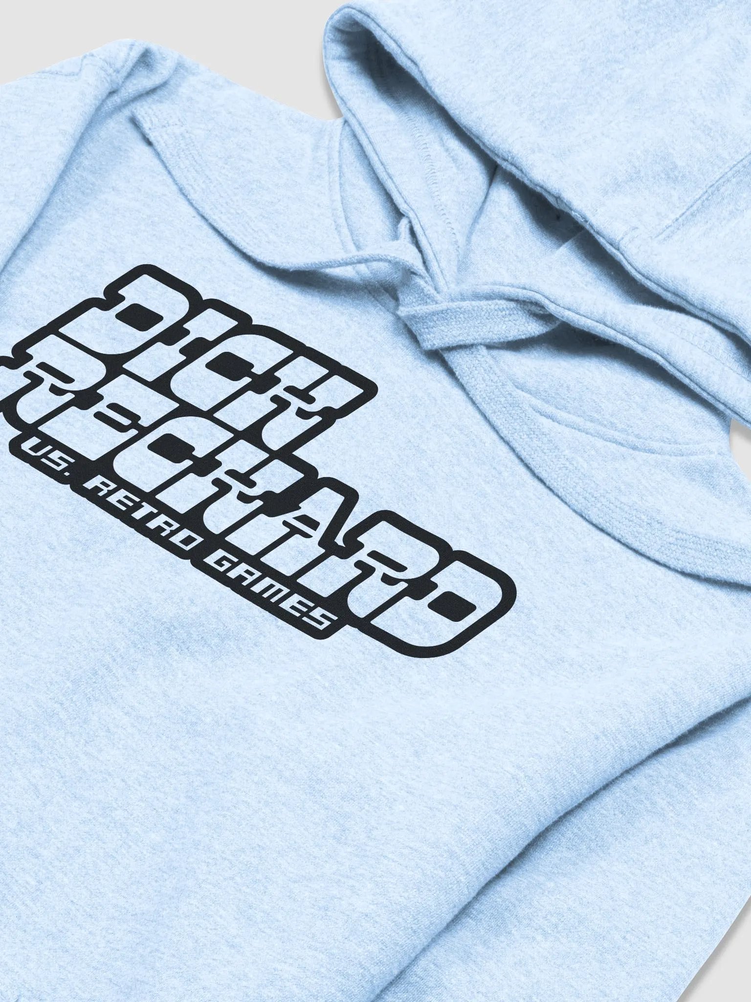 Dick Reckard vs Retro Games MonoBlack Logo Unisex Hoodie product image (4)
