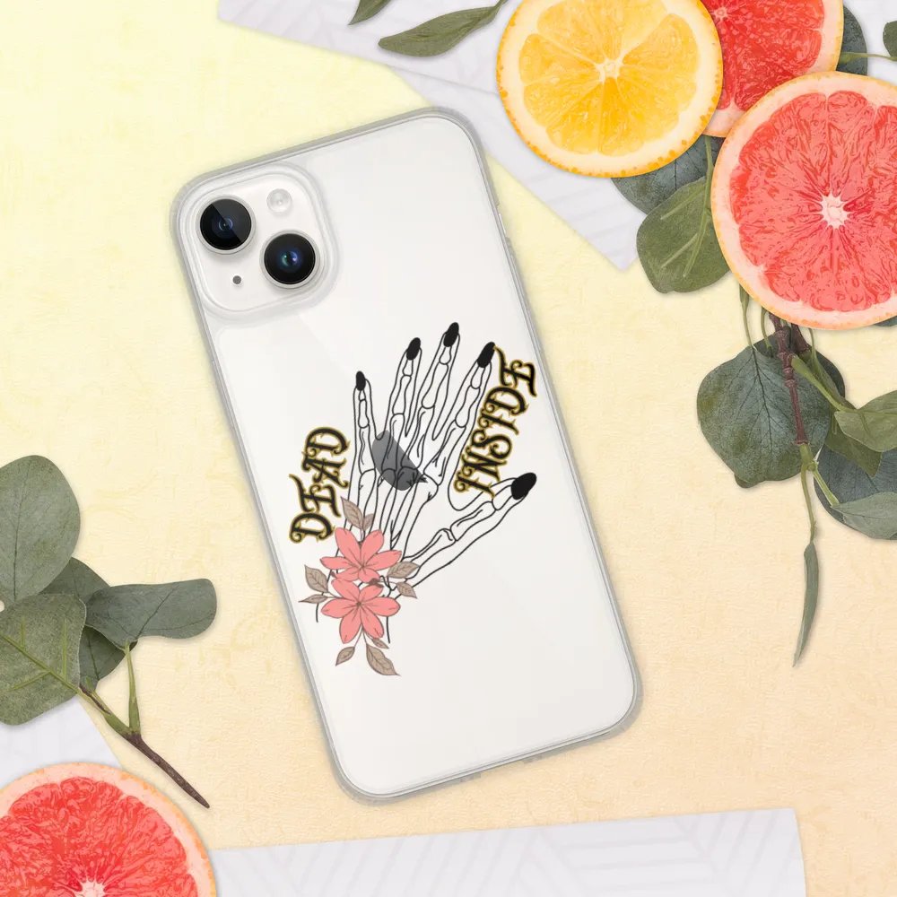 Dead Inside pinkyafterdark iPhone Case product image (268)