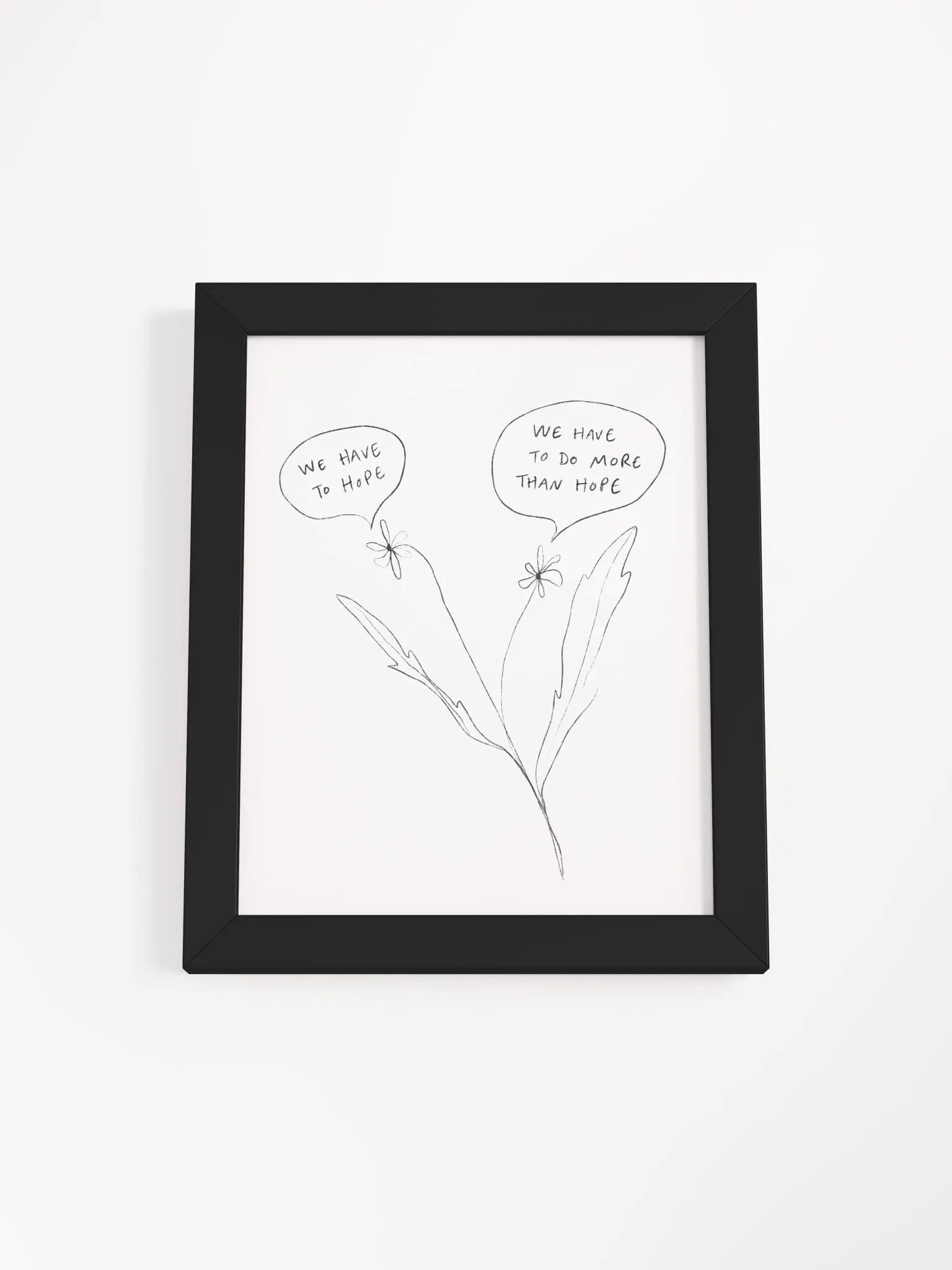 More Than Hope Framed Art Print product image (1)