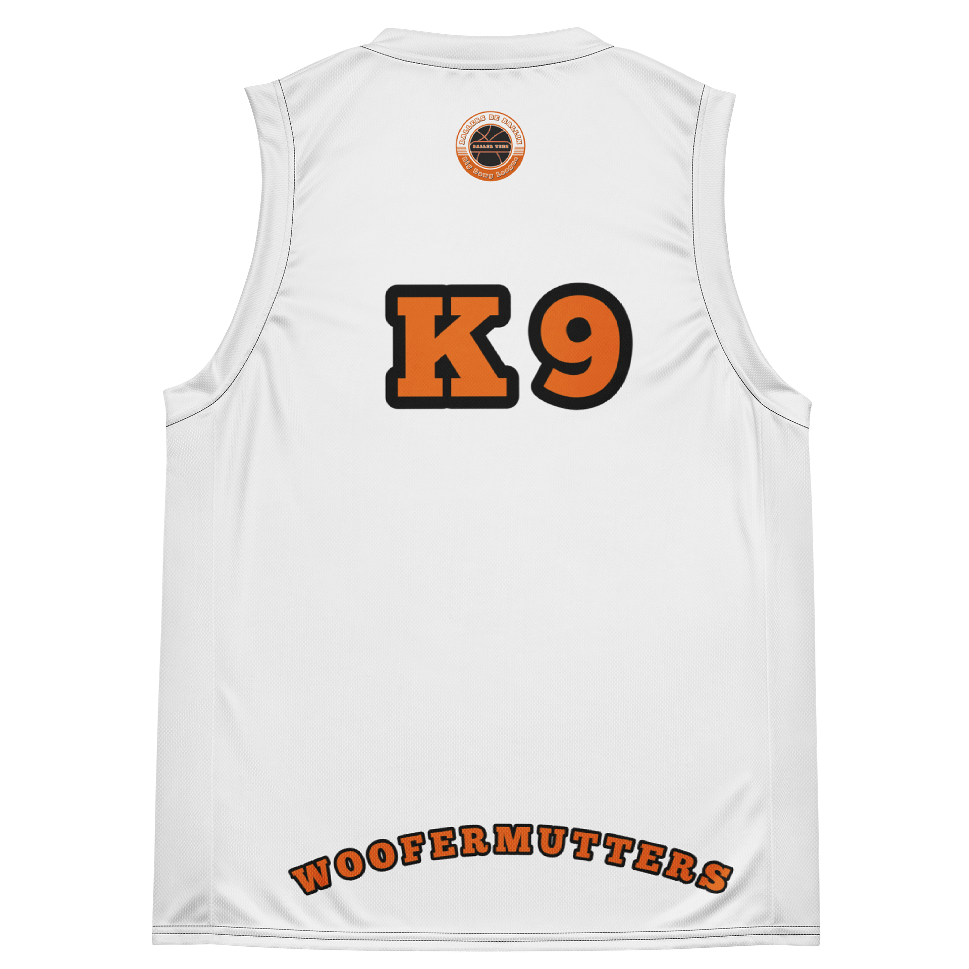 Basketball Jersey Gray Poodle WooferMutter product image (4)