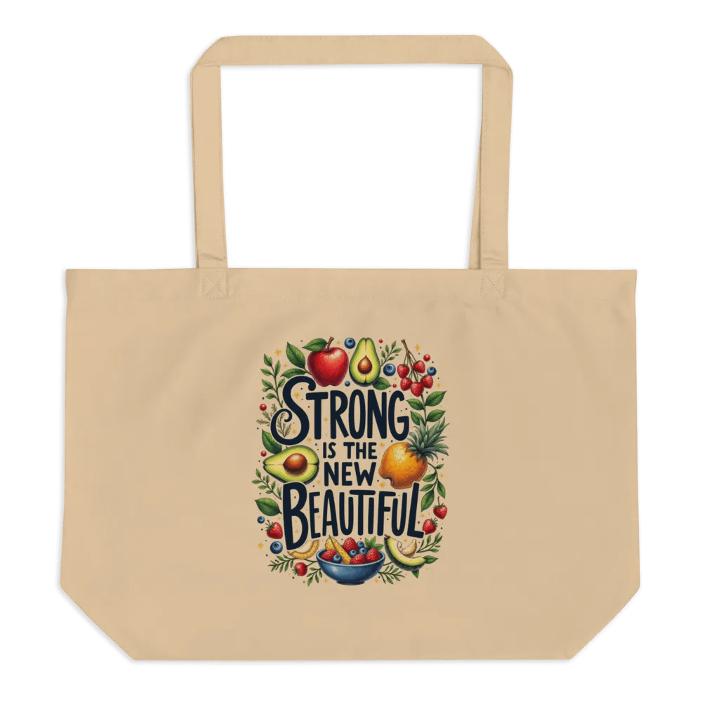 Strong is the New Beautiful Organic Tote product image (1)