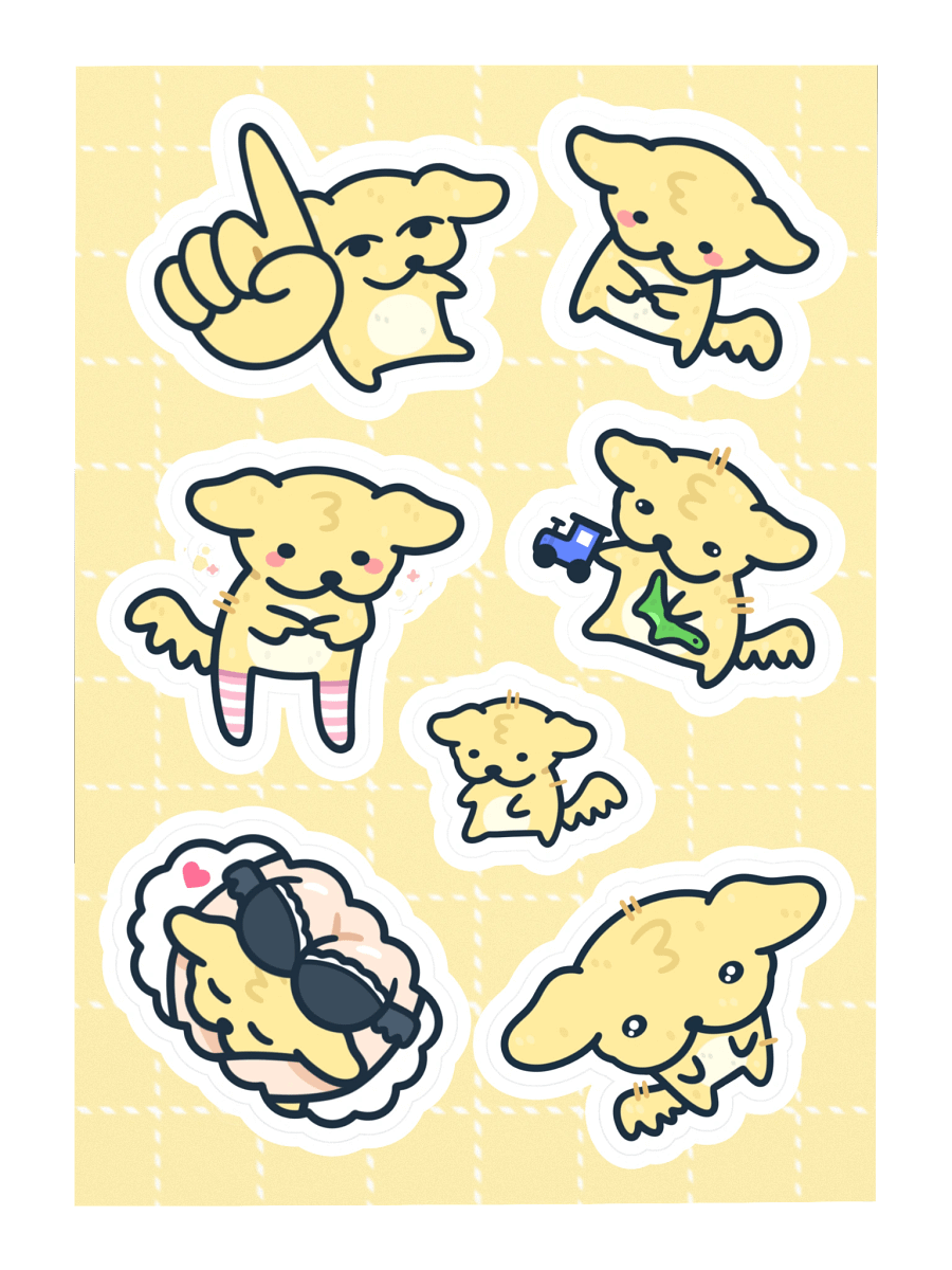 Suni Sticker Sheet product image (1)