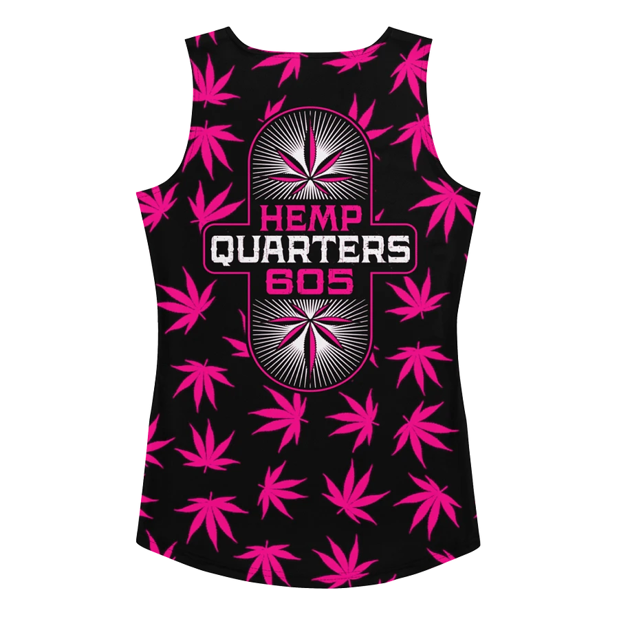 Copy of HempQuarters Pink Marijuana Tank Top product image (3)