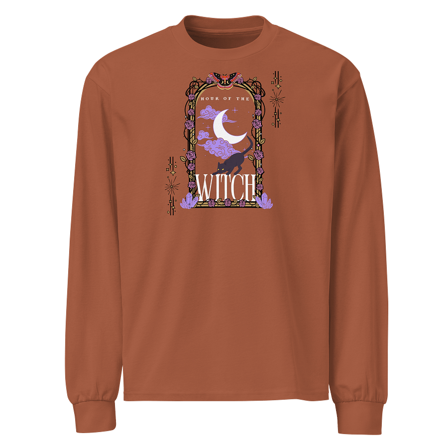 Hour of the Witch white text edition Long Sleeve Shirt product image (4)