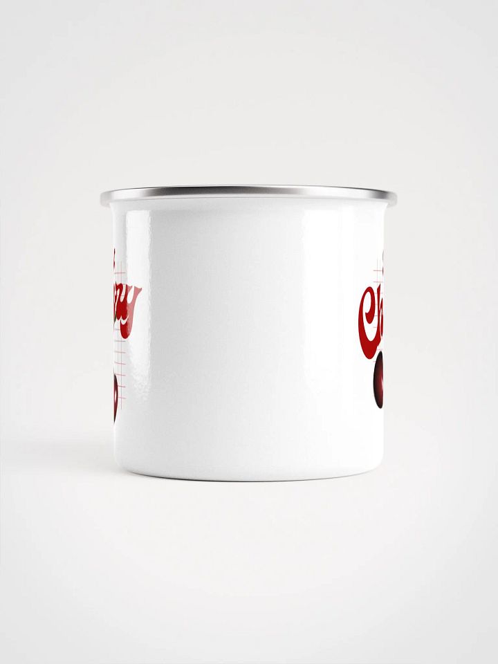 Cherry Adventure Enamel Mug product image (2)