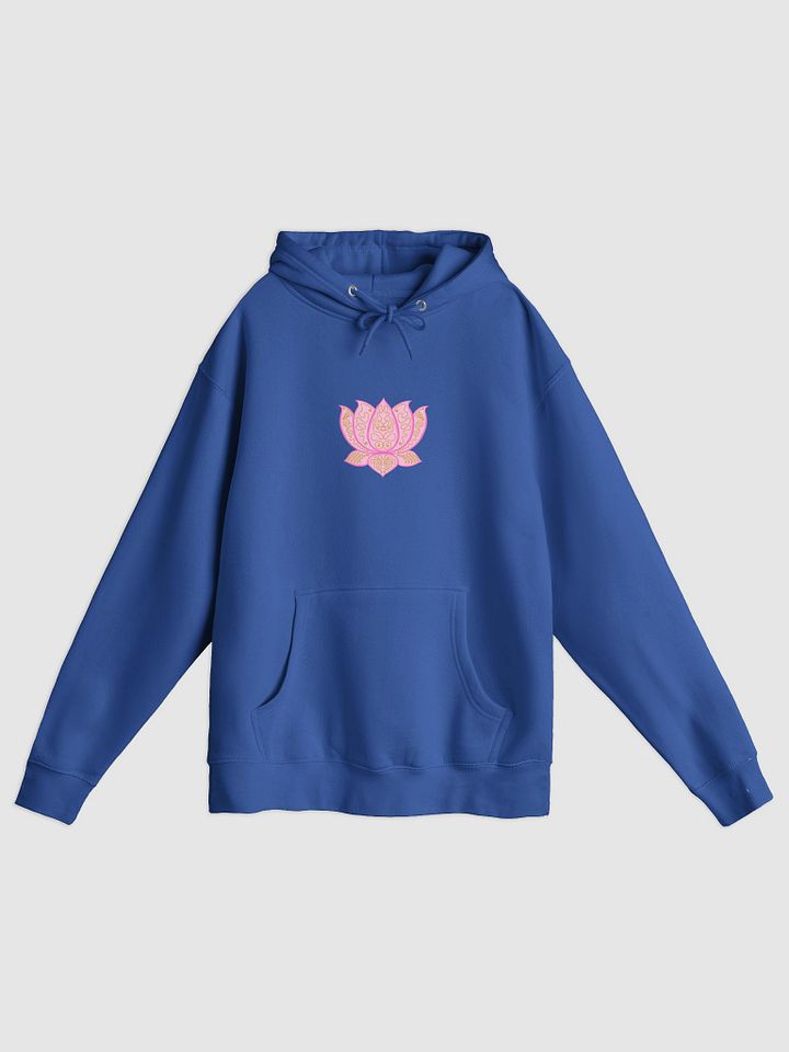 Lotus Bloom Gold Line Pattern Hoodie product image (1)