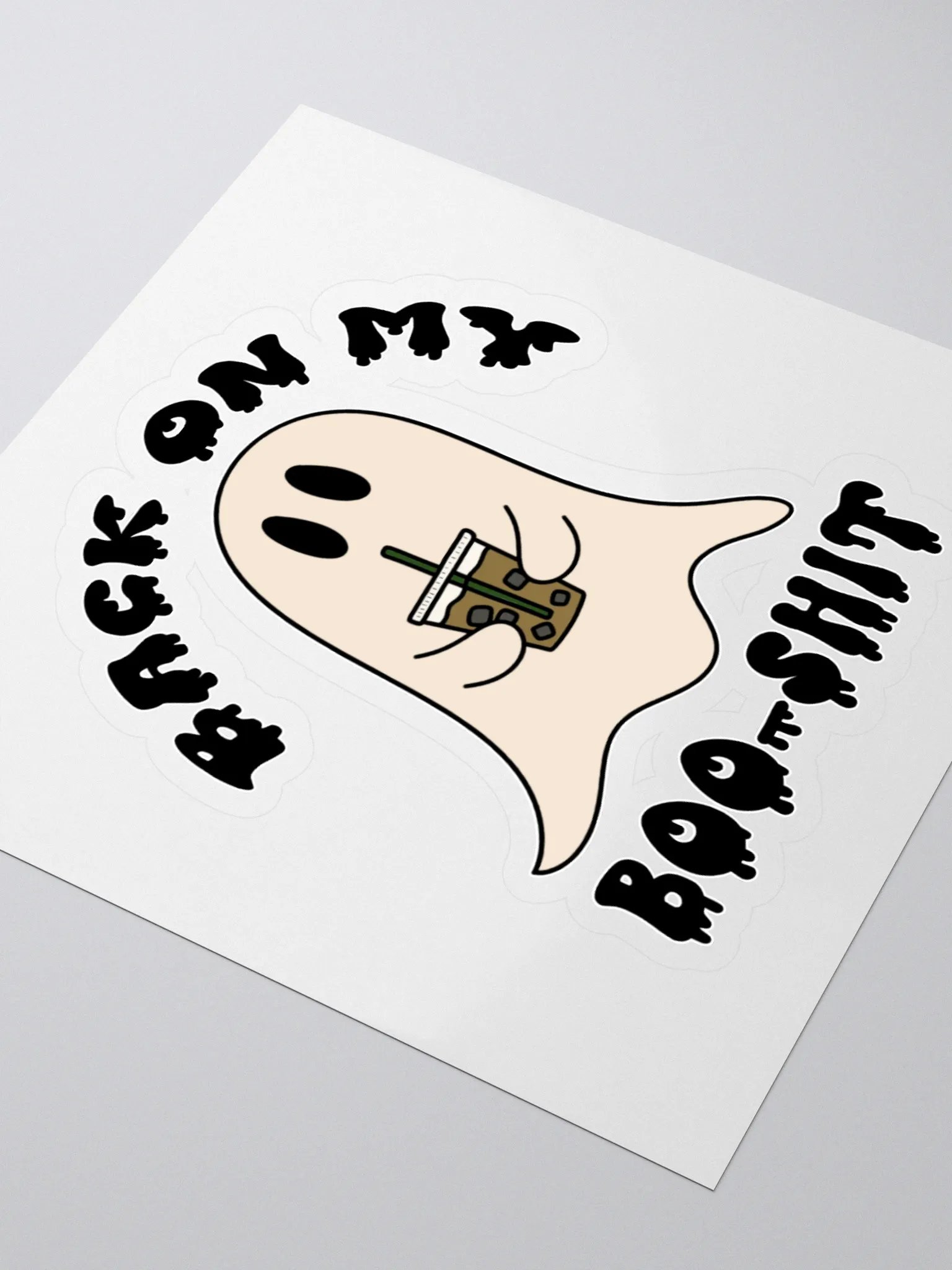 Boo-Shit Sticker product image (3)