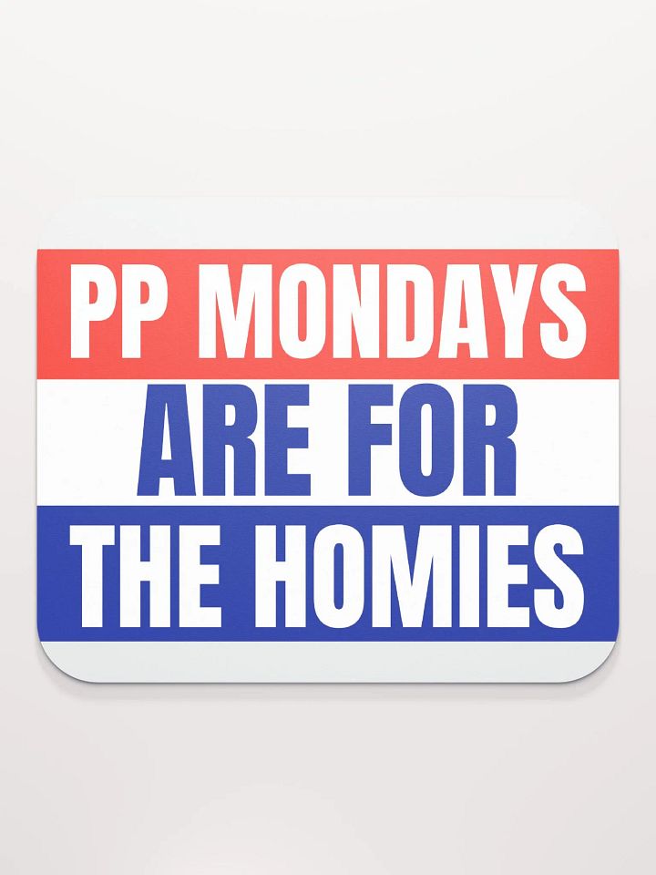 PP Monday Mousepad product image (2)