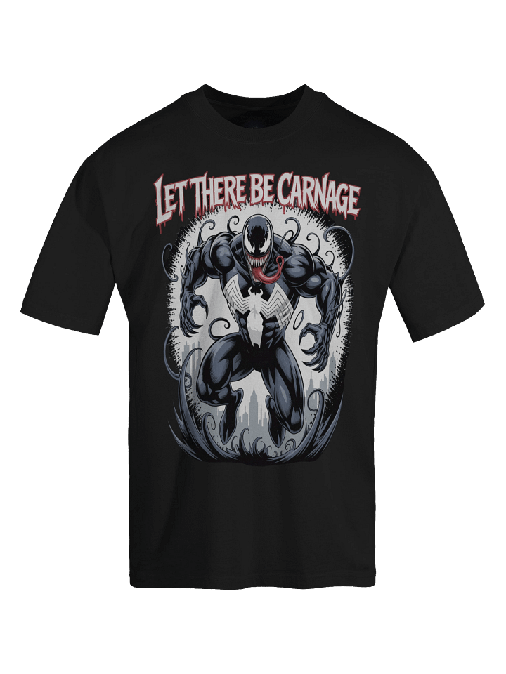 Let There Be Carnage: Venom Faded Oversized Tee product image (1)
