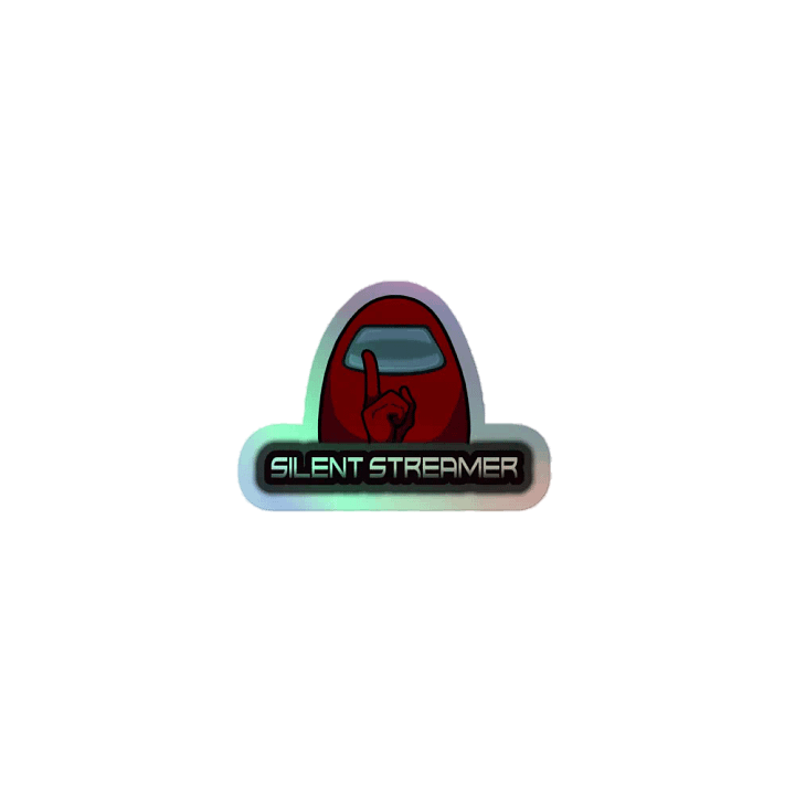 Silent Streamer (Wullie) Sticker product image (1)