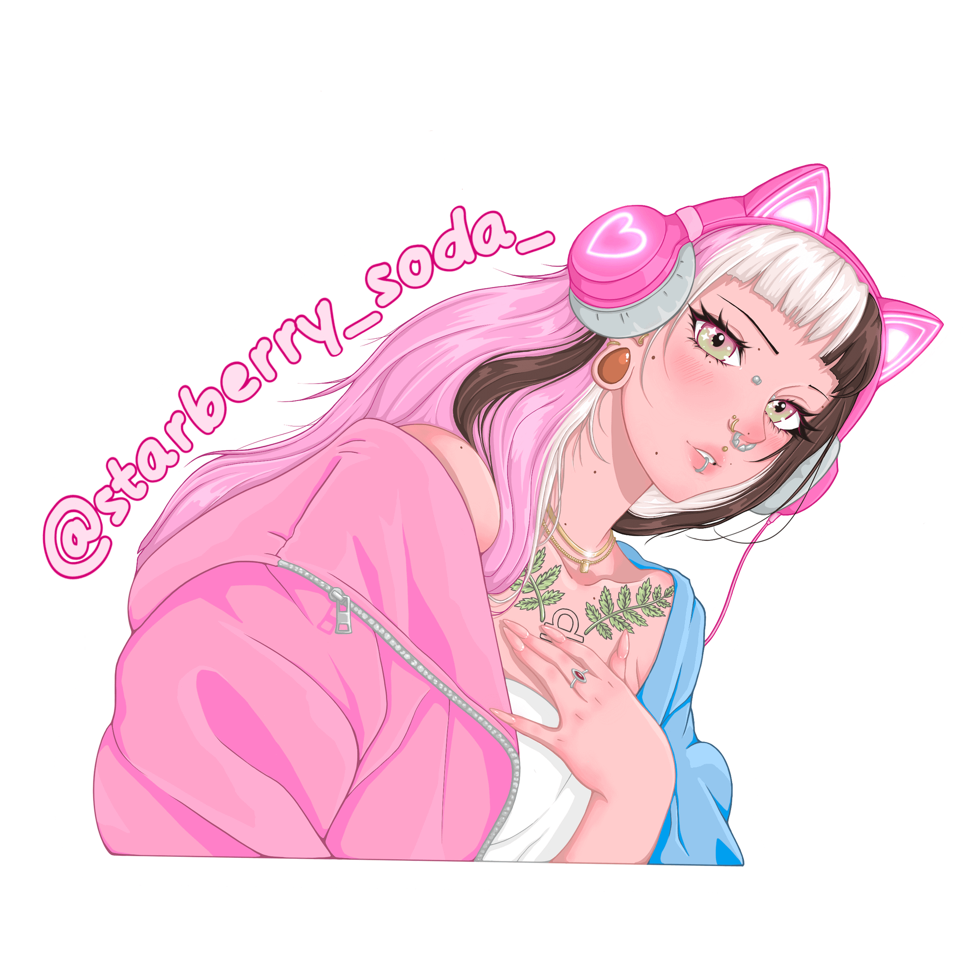 Holographic Starberry Vinyl Sticker ♡ product image (2)