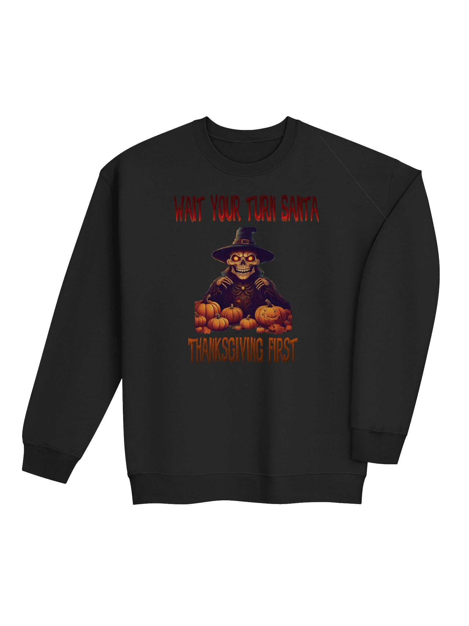 Witchy Skeleton Thanksgiving Sweatshirt product image (24)