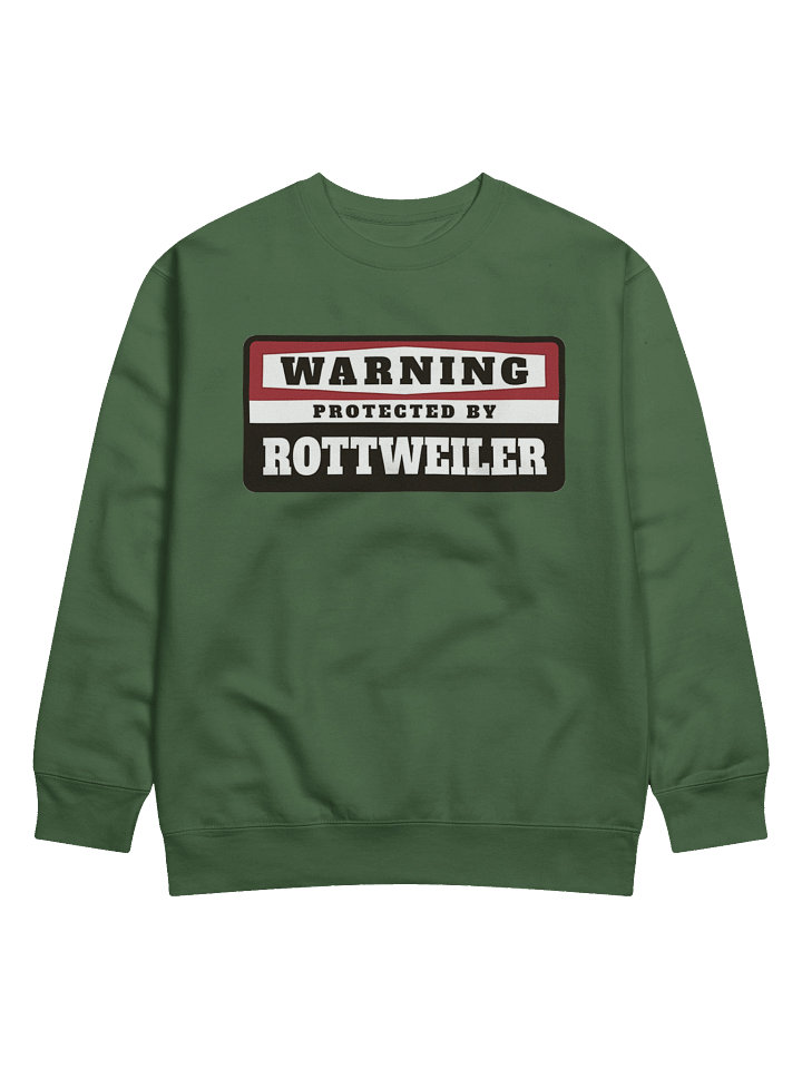 Rottweiler Warning Premium Sweatshirt product image (7)