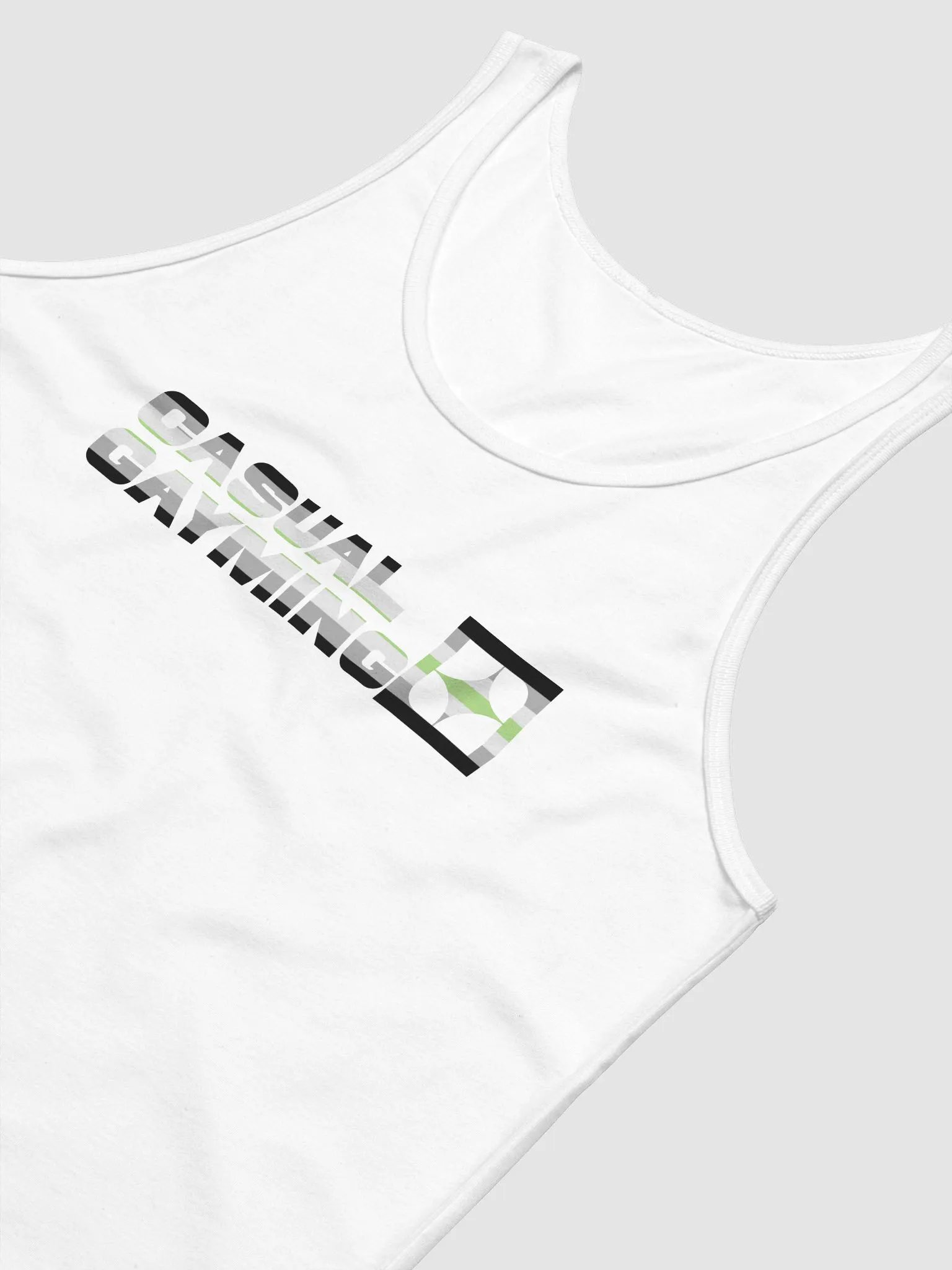 CG Pride Month Tank - Agender Flag product image (6)