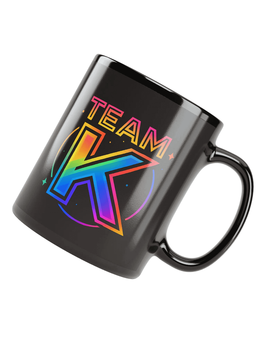 TEAM K Pride 1 Black Mug product image (4)