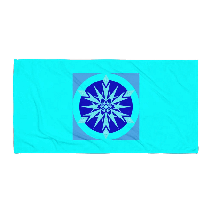 snowflake Sublimated Towel product image (1)