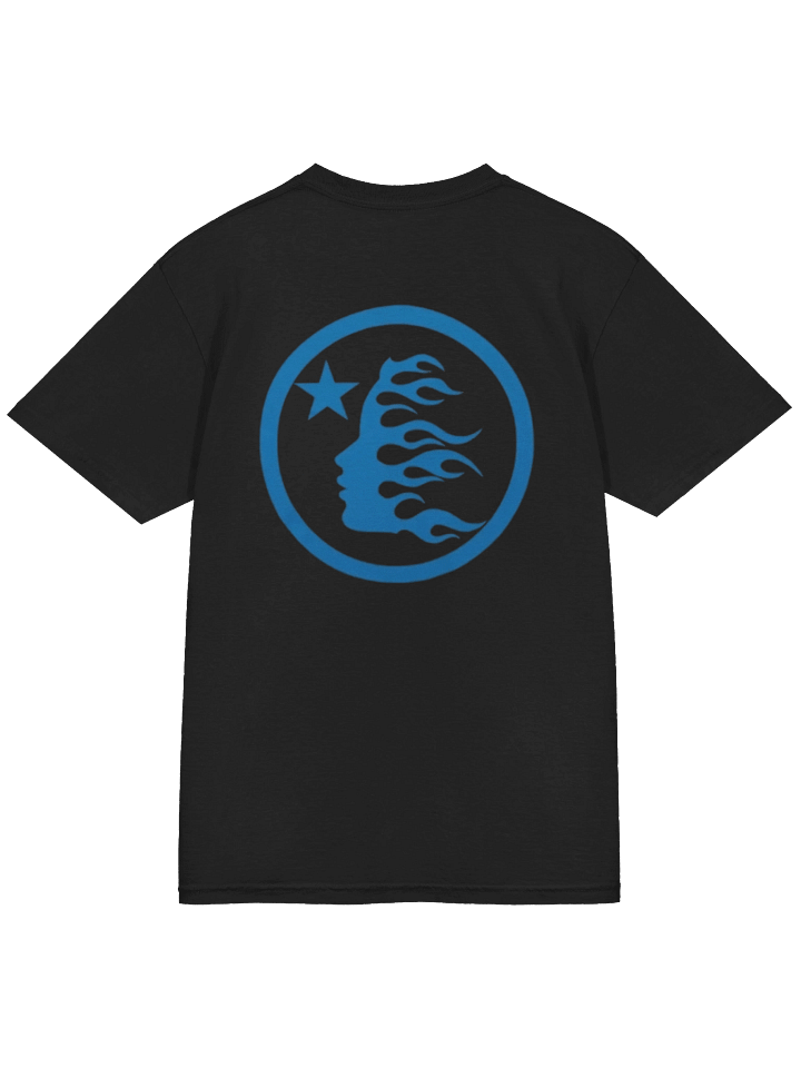 Hellstar Classic T-shirt (Regular Print) Black/Blue product image (2)