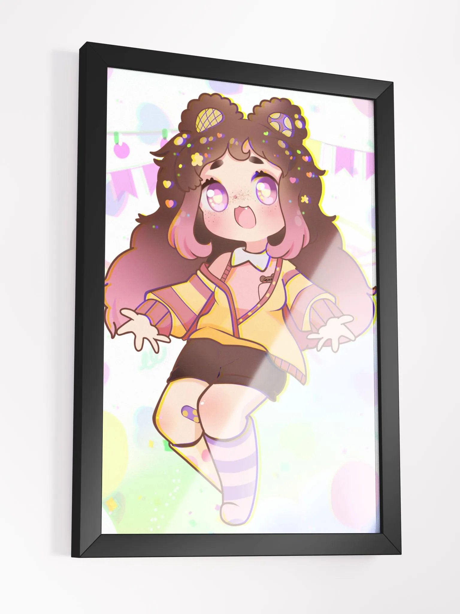Chibi Ashe Framed Matte Poster ˚ ༘♡ product image (3)