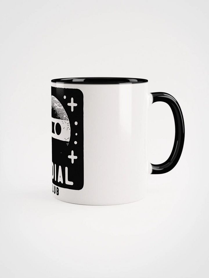 Super stylish Audial Club White/Black Coffee Mug product image (2)