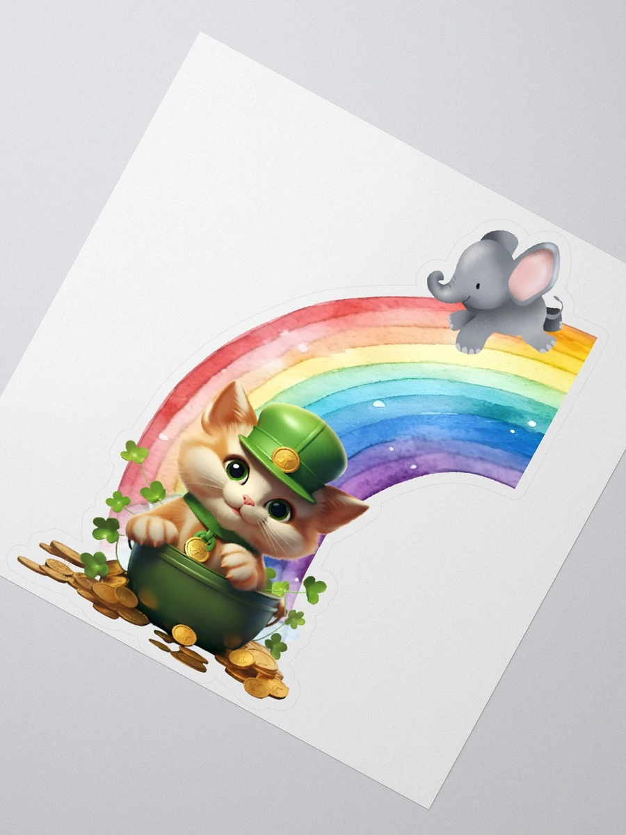 At the End of the Rainbow Sticker product image (2)