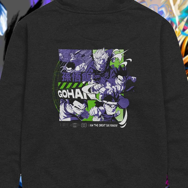 Awakened Saiyan Son Gohan Hoodie product image (2)