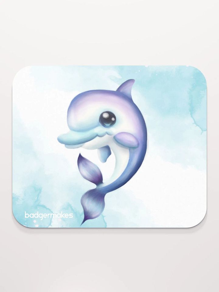 Dolphin Cutie Mouse Pad product image (1)