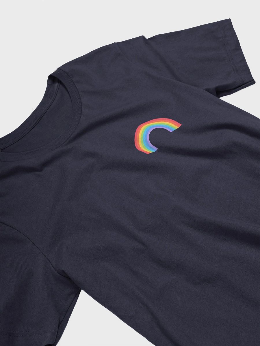 Rainbow Fitted Tee. product image (20)