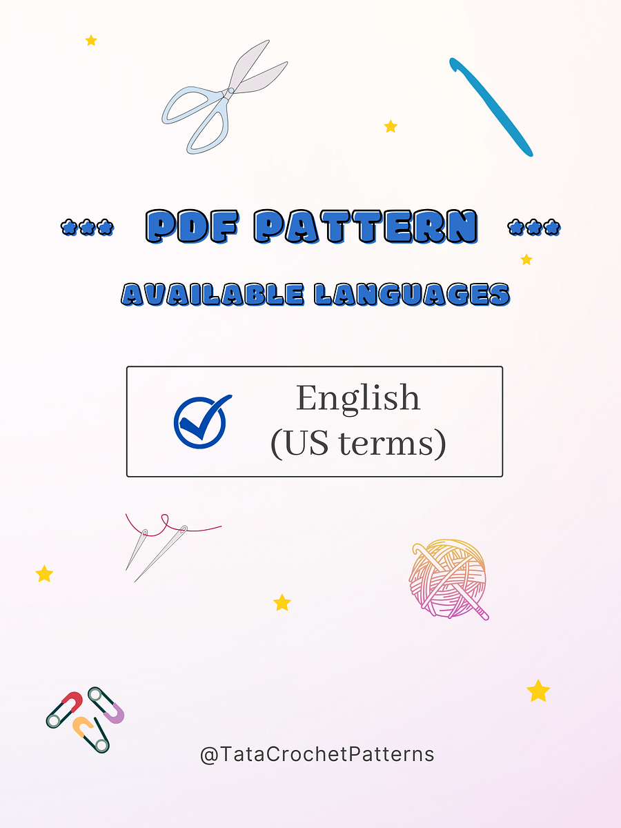 PDF Pattern - Crochet Cute Loaf Cat product image (4)