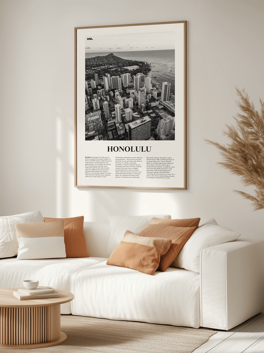 Honolulu 01 Newspaper Poster product image (15)