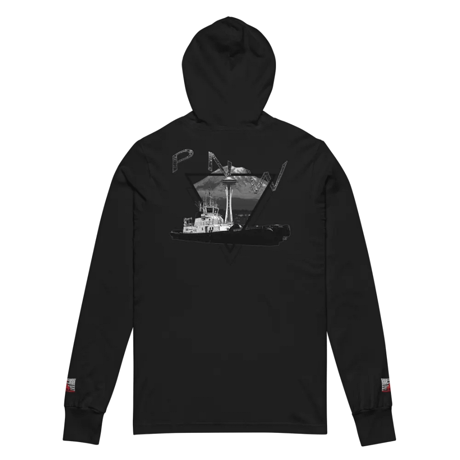 Triangle-Mt Raine- PNW Tug Response hoodie Tee product image (6)