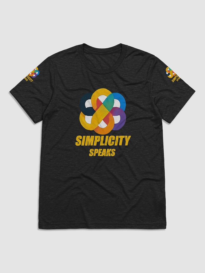 Simplicity Speaks Tri-Color Tee product image (19)