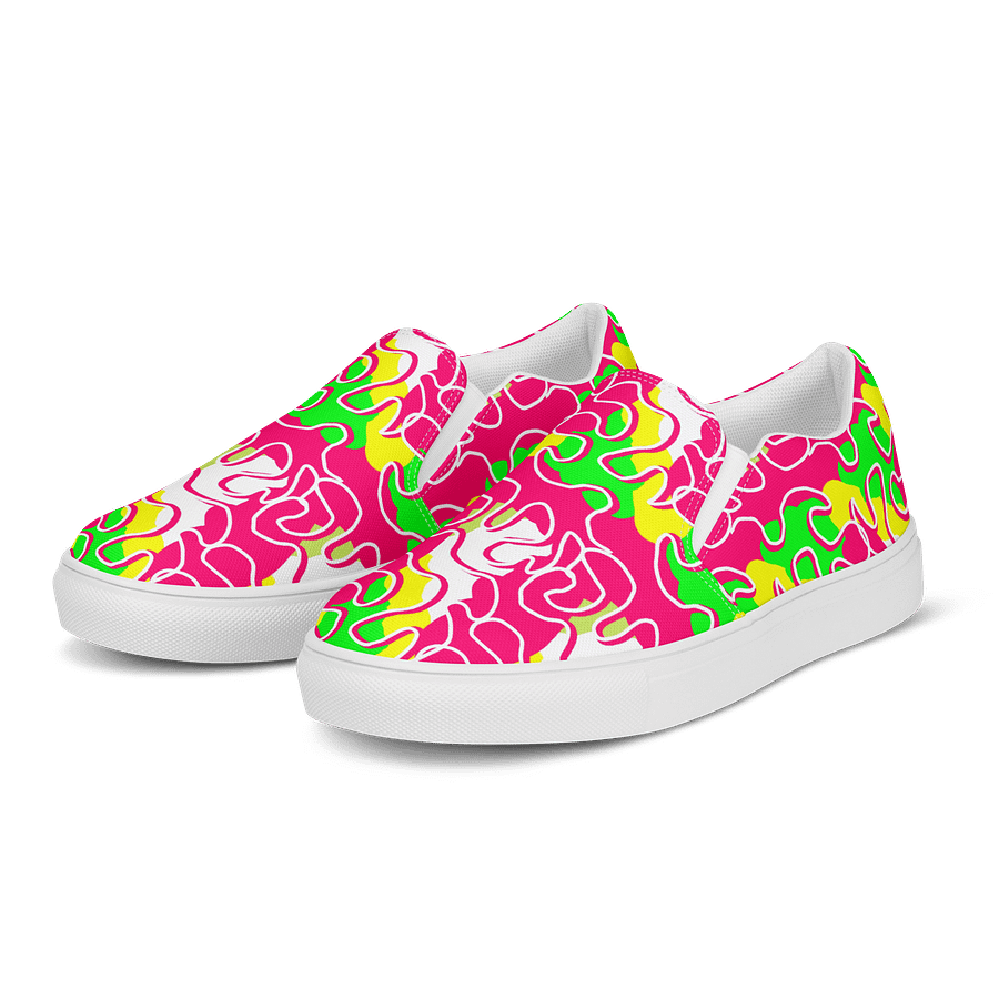 Spiral Swirl Women's Slip-On Shoes product image (3)