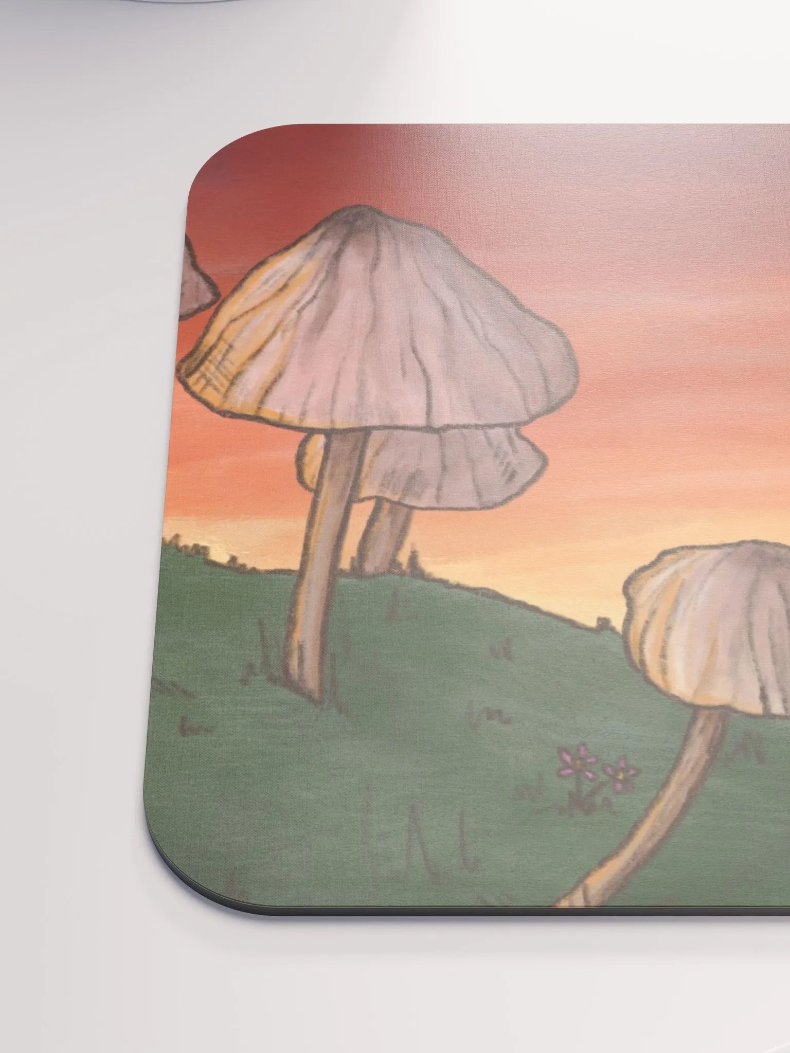 Mushroom Scene Mousepad shroomiekat product image (6)
