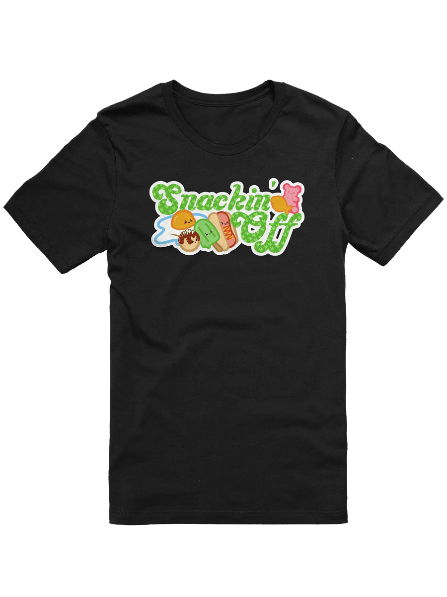 Snackin' Off T-Shirt (Leaf Font) product image (1)
