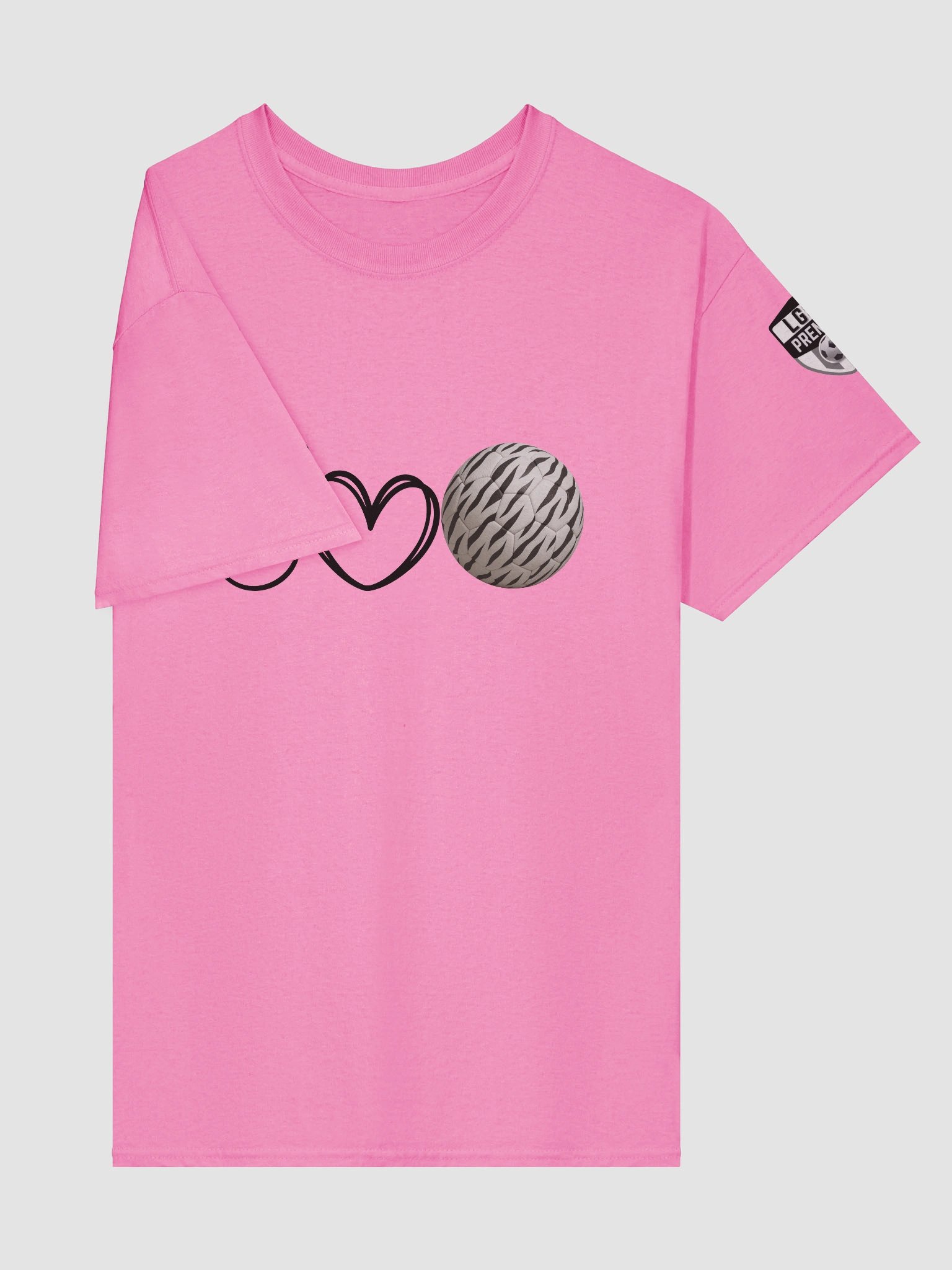 Peace Love Soccer LGSC Premier October Tee product image (4)