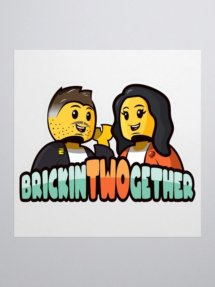 BrickinTwogether Sticker product image (1)