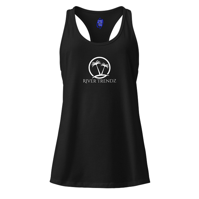 Women's River Trendz Palm Tree Razorback Tanks