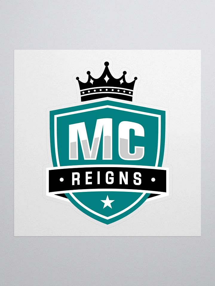 Teal Logo MC Reigns Sticker product image (1)