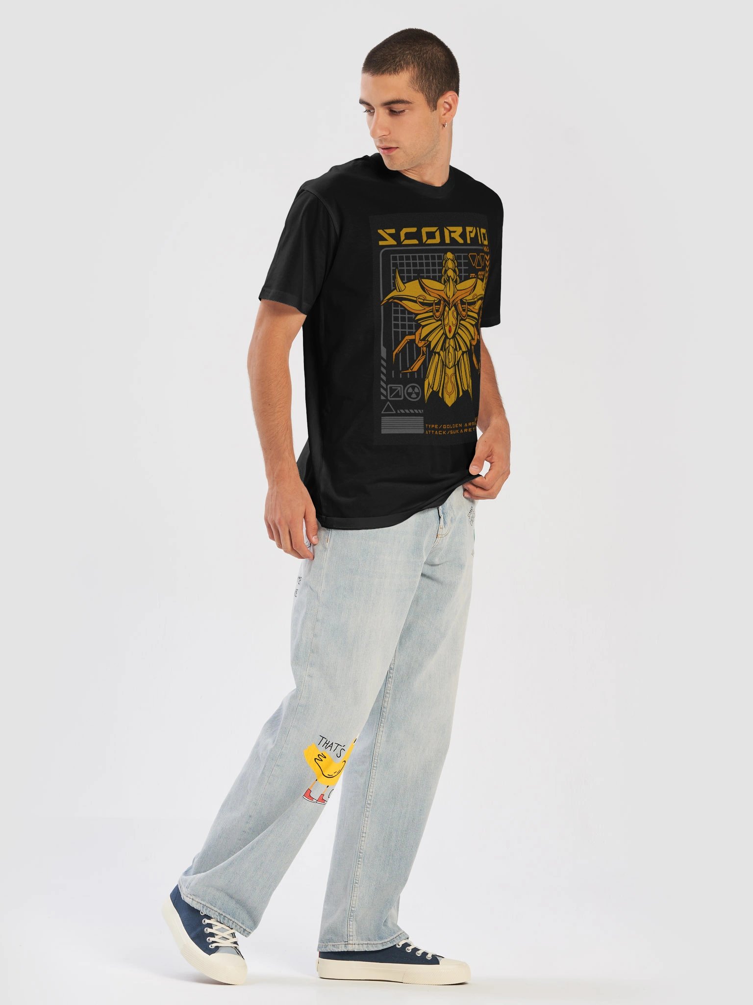 🦂 Scorpio Milo: Scarlet Needle Tee product image (5)