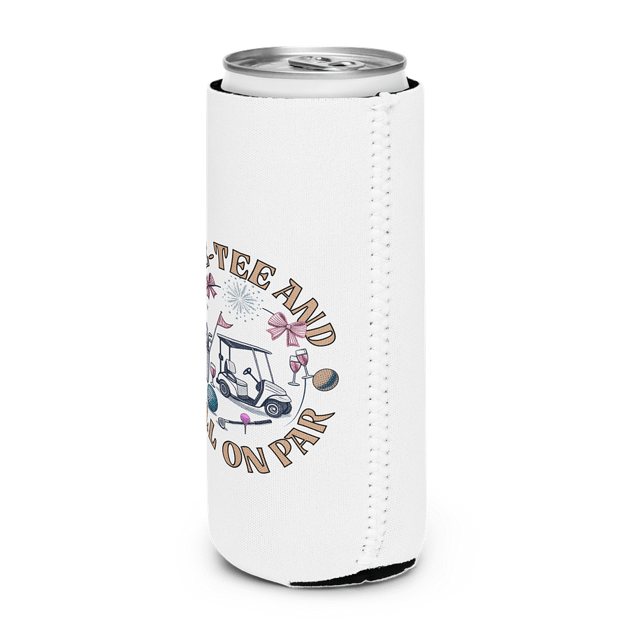 Fore Tee And Still On Par Golf Champagne Party Can Cooler product image (2)
