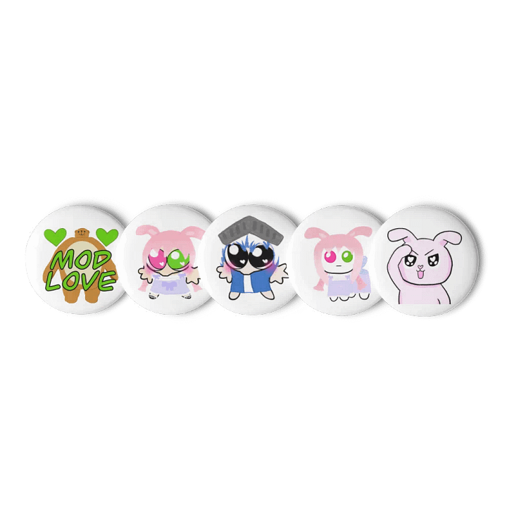 momobunnii Emotes Pin Set product image (1)