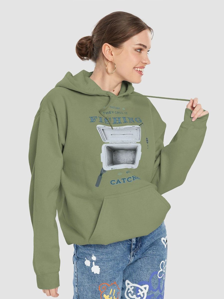 Fishing Not Catching - Funny Fishing Hoodie With Empty Cooler product image (59)