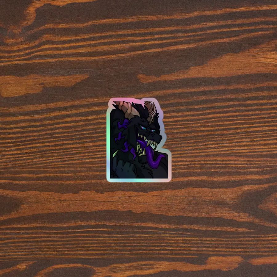 Seiryu Holographic Sticker Sheet product image (3)