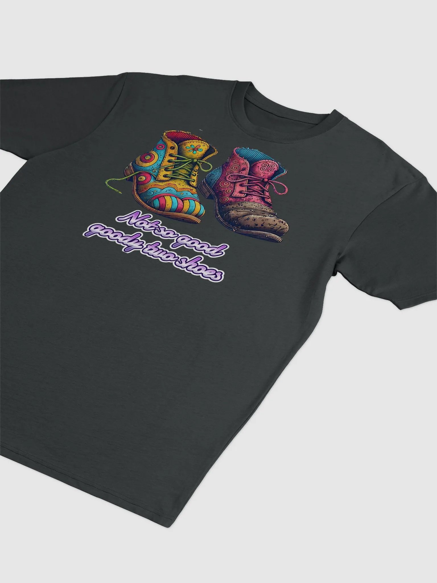 Creative Colorful Boots Unisex Tee product image (5)