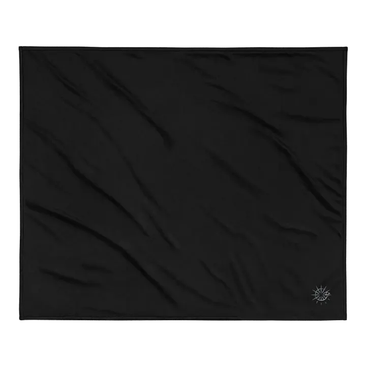 Unusual Turn B&W Sherpa Blanket product image (2)