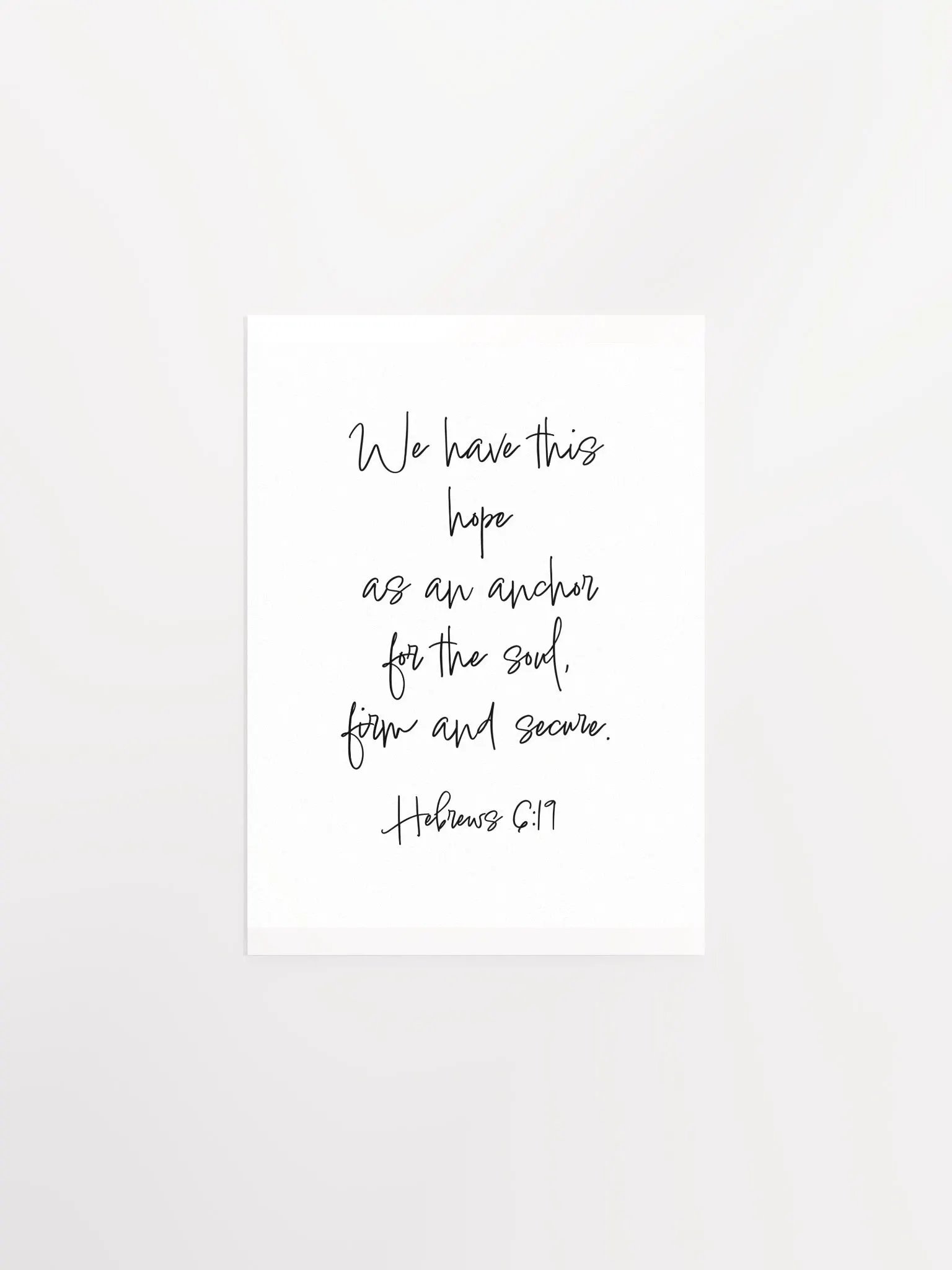 Anchor for the Soul- Print product image (1)