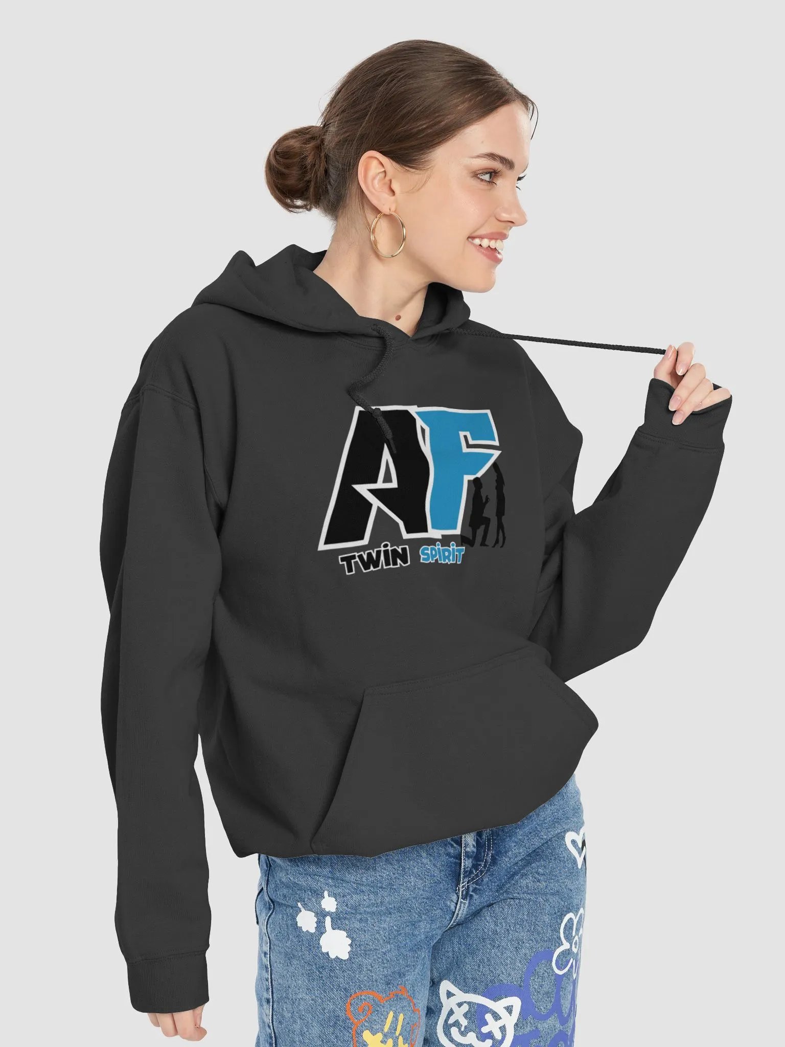 AF Twin Spirit Logo Hoodie product image (7)